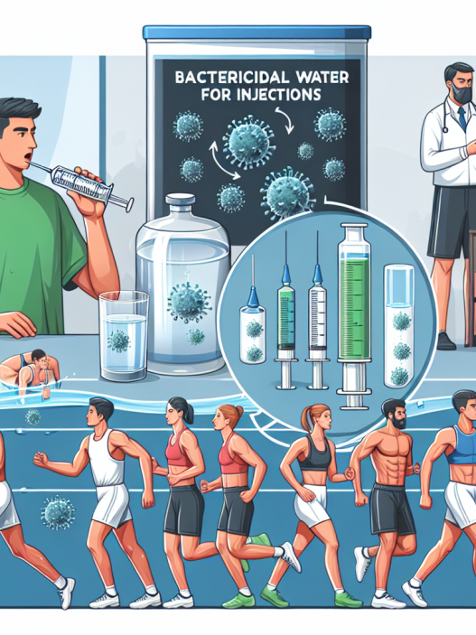Come l'acqua battericida per iniezioni può migliorare le prestazioni atletiche