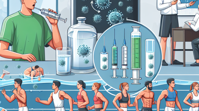 Come l'acqua battericida per iniezioni può migliorare le prestazioni atletiche