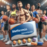 Metformin Hydrochlorid come possibile integratore per migliorare le prestazioni fisiche dei professionisti dello sport.