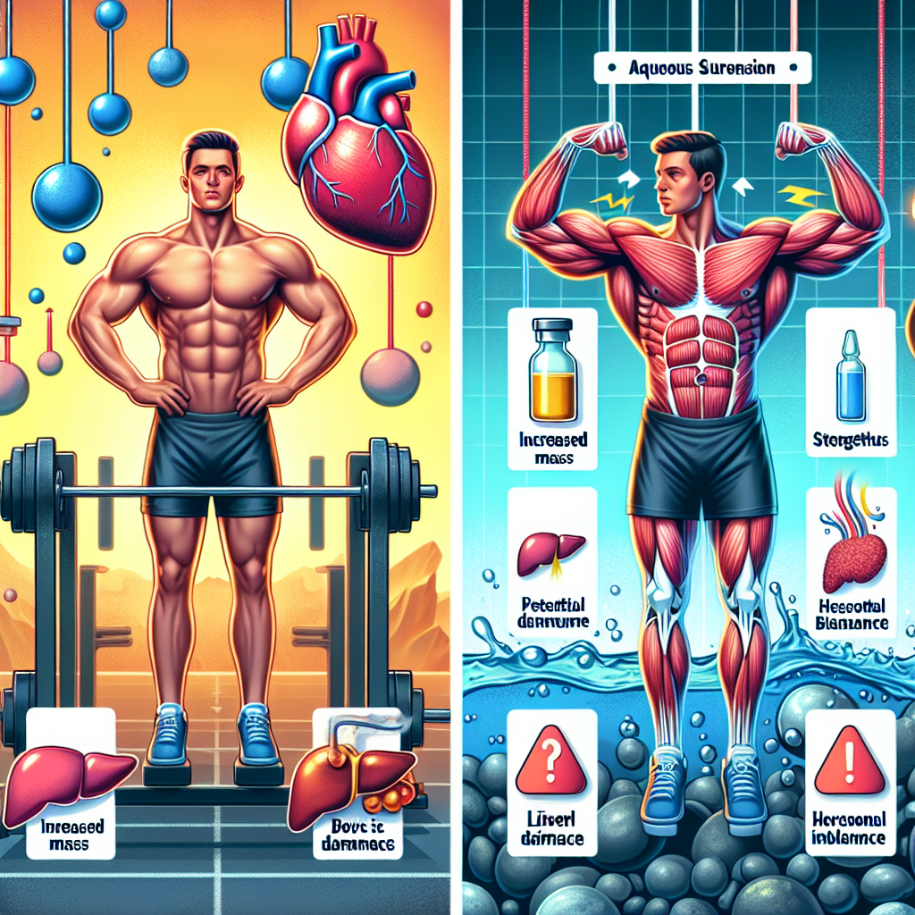 Benefici e rischi dell'uso della sospensione acquosa di testosterone nello sport