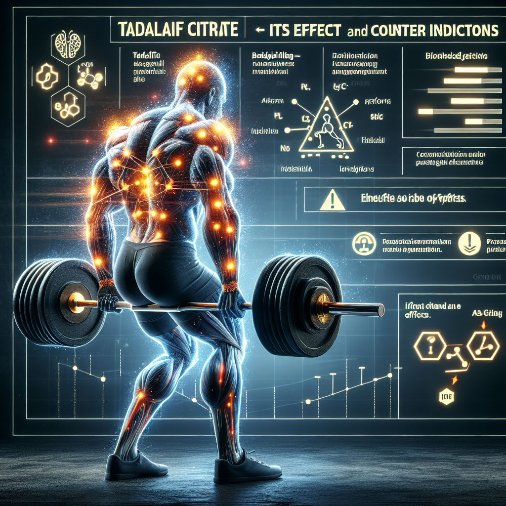 L'uso del Tadalafil Citrate nel bodybuilding: effetti e controindicazioni