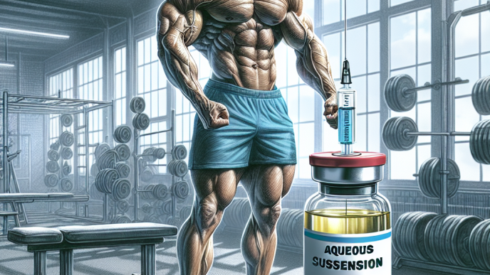 L'uso della sospensione acquosa di testosterone nel bodybuilding