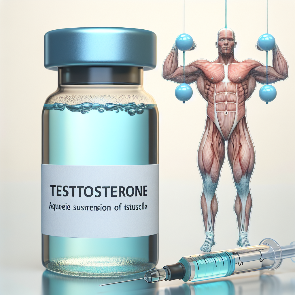 La sospensione acquosa di testosterone come supporto per la crescita muscolare