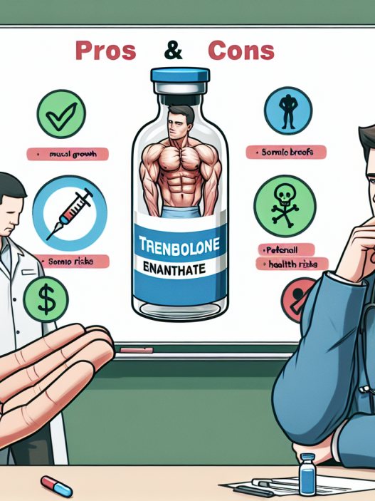 Trenbolone enantato: pro e contro nell'uso sportivo