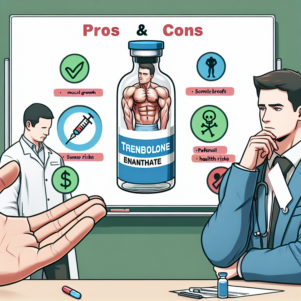 Trenbolone enantato: pro e contro nell'uso sportivo