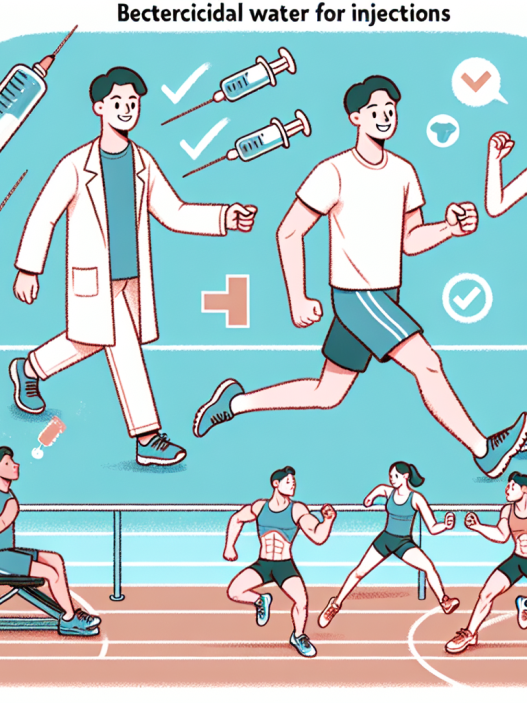 Impatto dell'acqua battericida per iniezioni sulle prestazioni sportive