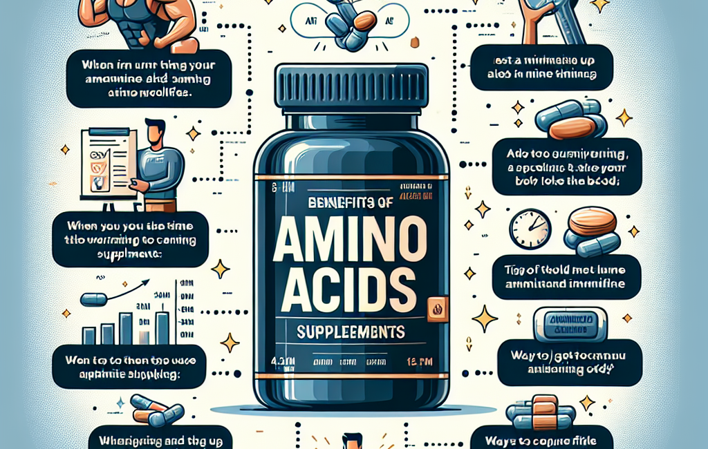 Integratori di aminoacidi: quando e come utilizzarli per massimizzare i risultati