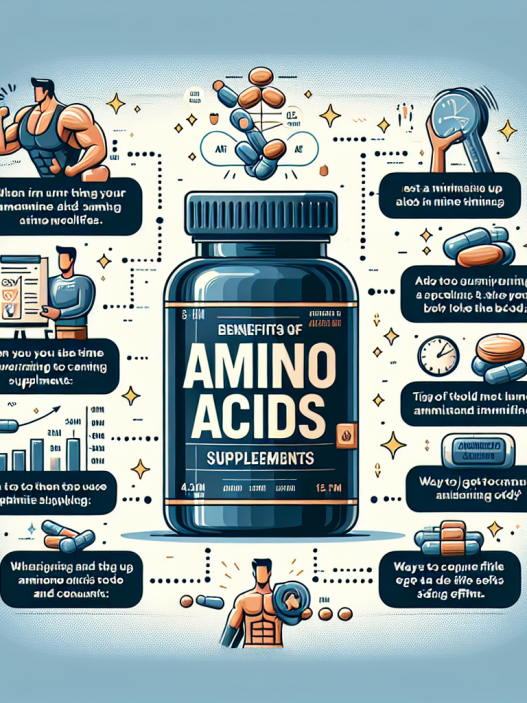 Integratori di aminoacidi: quando e come utilizzarli per massimizzare i risultati